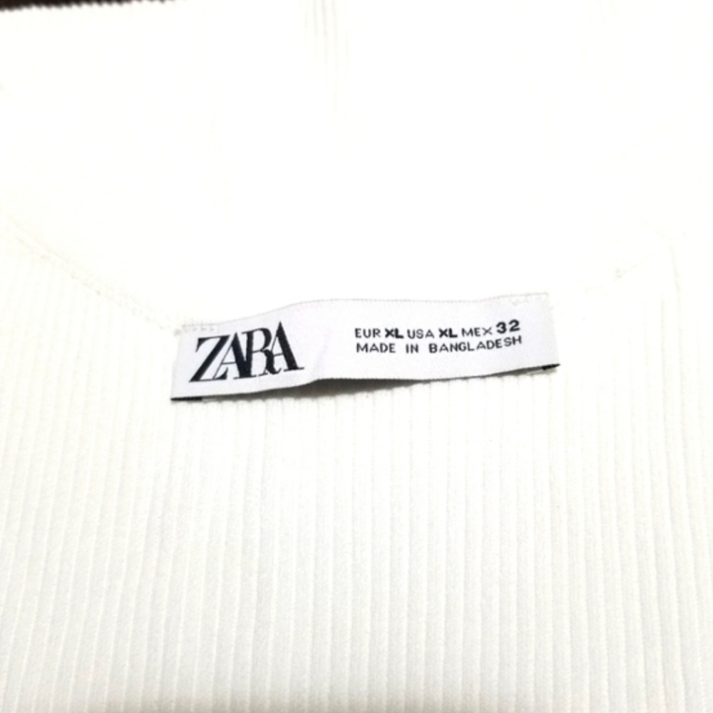 XL Zara Basic Ribbed Tank Top - Picture 4 of 5